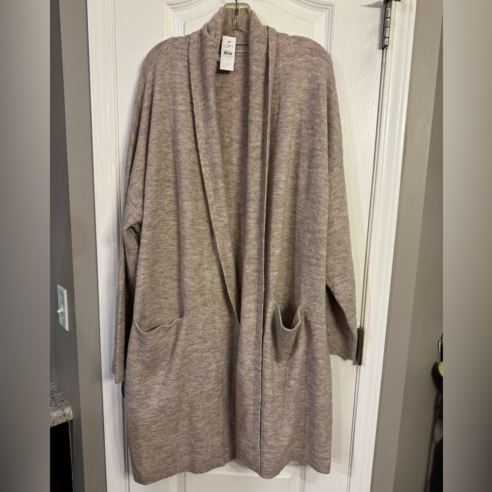 Cozy Women's Sweater in Taupe